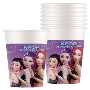 17-77 Ποτήρια Χάρτινα Πάρτυ K-POP πακ=8τεμ 200ml , Ψιλικά