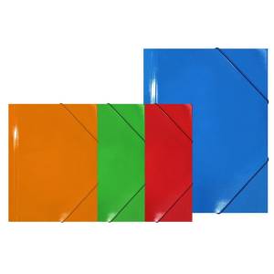 18-109 Ντοσιέ Χάρτινο Λάστιχο Α4 Α4 24x32cm , Σχολικά