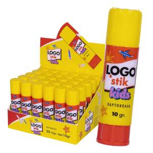 19-102 Κόλλα Logo Στικ 10gr Kids , Σχολικά