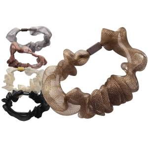 20-1354 Σούρα Μαλλιών Λεπτή Σατέν Scrunchies ø10cm , Αξεσουάρ-Ομορφιά & Υγιεινή