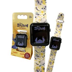 20-1434 Ρολόι Χειρός Ψηφίακο  led  Stitch  , Δώρα