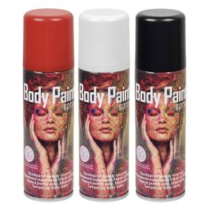 3-2057 Σπρέυ Χρώμα Σώματος Body Paint 125ml , Αποκριάτικα