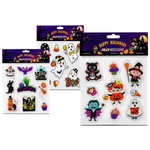 3-2759 Αυτοκόλλητα 3D Halloween σετ=9 τεμ 24x20cm , Halloween