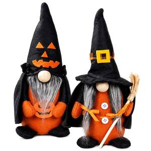 3-2813 Νάνος Πάνινος Halloween Μάγισσα 30cm , Halloween