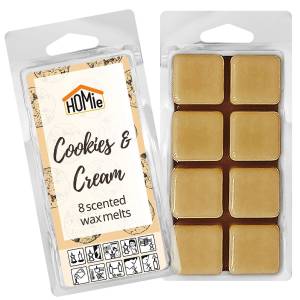 37-463 Αρωματικό wax Melt Cookies & Cream σετ=8 Κύβοι 80gr , Δώρα