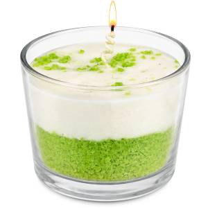 37-498 Κερί Μεγάλο Βάζο Επιδόρπιο Βανίλια & Lime 220g net ø10x8cm , Δώρα