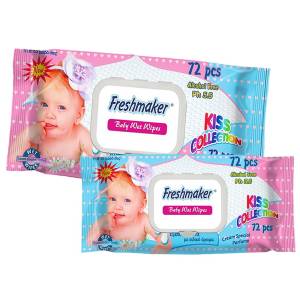 5-116 Υγρά Μωρομάντηλα Freshmaker με Καπάκι πακ=72τεμ  , Αξεσουάρ-Ομορφιά & Υγιεινή