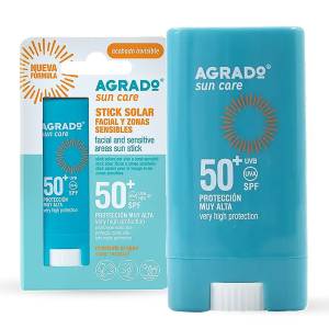 5-172 Αντηλιακό Stick Προσώπου Αδιάβροχο Agrado SPF50+ 15ml , Καλοκαιρινά