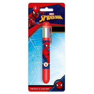 50-3064 Στυλό 6 Χρωμάτων Spiderman  , Σχολικά