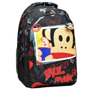 50-3689 Σακίδιο Οβαλ Paul Frank Graffiti 48x30x28cm 30lt , Σχολικά