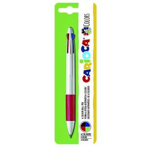 60-728 Στυλό 4 Χρωμάτων Carioca Ballpoint 1.0mm  , Σχολικά