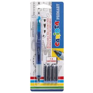 60-730 Στυλό σετ με 4 Μελάνια Carioca Ballpoint 1.0mm  , Σχολικά