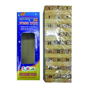 69-328 Επιτραπέζιο Πύργος με Τουβλάκια 23,5x7,5x7,5cm , Παιχνίδια