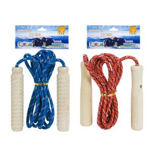 71-1133 Σχοινάκι Παιδικό (skipping Rope) Ξύλινο 260cm , Παιχνίδια