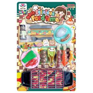 77-1256 Bbq Food Delicious Blister Card 43x28x3cm , Παιχνίδια