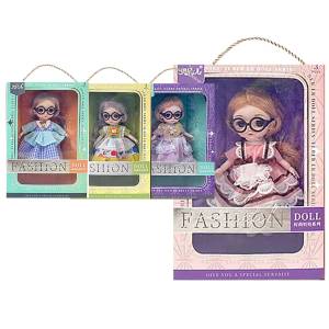 78-239 Κούκλα 16cm Fashion με Γυαλιά 22x15x6cm , Παιχνίδια