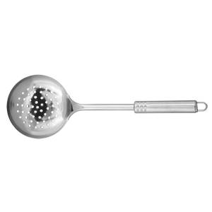 81-35 Κουτάλα Τρυπητή Inox 32x ø9,5cm , Είδη Σπιτιού
