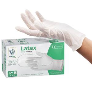 81-474 Γάντια Latex κυτ=100τεμ  , Είδη Σπιτιού
