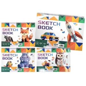 84-371 Μπλόκ Ζωγραφικής Sketch Book A4 , Σχολικά