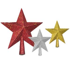 93-1683 Κορυφή Άστρο Glitter 20cm , Χριστουγεννιάτικα