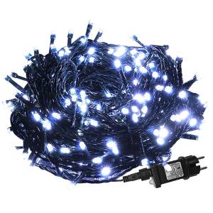 93-2571 180 Λαμπάκια LED Λευκό Ψυχρό σε Σειρά με Προγράμματα IP44 12m , Χριστουγεννιάτικα