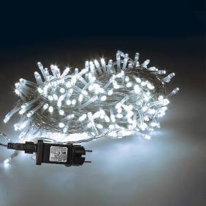 93-2572 240 Λαμπάκια LED Λευκό Ψυχρό σε Σειρά με Προγράμματα IP44 15m , Χριστουγεννιάτικα