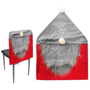 93-3185 Κάλυμμα Καρέκλας Xmas 62x50cm , Χριστουγεννιάτικα