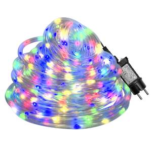 93-3494 Φωτοσωλήνας 400 LED 20m Πολύχρωμος με Προγράμματα IP44 ø11mm 20m (+3m Extra Καλώδιο) , Χριστουγεννιάτικα