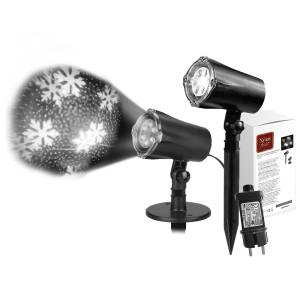 93-3515 Προτζέκτορας 4 led Χιονοθύελλα Ip44 Καλύπτει Επιφάνεια 40+ m2 , Χριστουγεννιάτικα