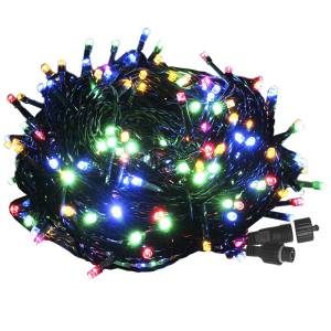 93-3866 100 Λαμπάκια LED Πολύχρωμα σε Σειρά με Επέκταση & Προγράμματα IP44 5m (δεν Περιέχεται ο Μετασχηματιστής) , Χριστουγεννιάτικα