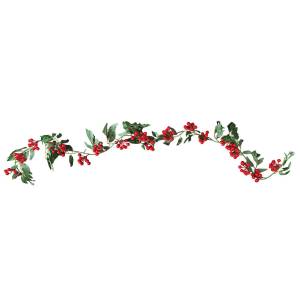 93-3956 Γιρλάντα με γκι & Φίλωμα 175cm , Χριστουγεννιάτικα
