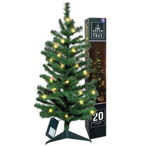 93-3986 Δέντρο με 20LED Μπαταρίας 100cm , Χριστουγεννιάτικα