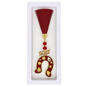 93-4112 Γούρι Πέταλο σε Κουτάκι 23.5cm , Χριστουγεννιάτικα