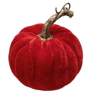 93-4122 Κολοκύθα Ντυμένη Κόκκινη 12x10cm , Halloween