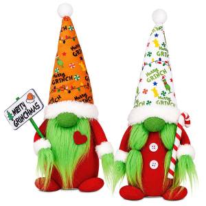 93-4187 Φιγούρα Διακοσμητική Gnome με φως 34cm , Χριστουγεννιάτικα