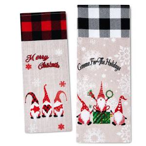 93-4208 Θήκη Κρασιού Λινάτσα Xmas 37x14cm , Χριστουγεννιάτικα