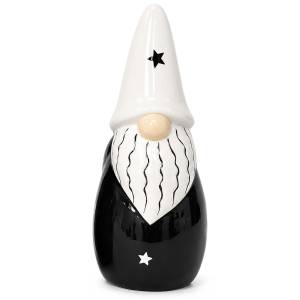 93-4244 Κεραμικό Διακοσμητικό Gnome 20x8cm , Χριστουγεννιάτικα