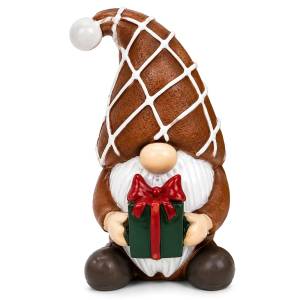 93-4253 Διακοσμητικό Polyresin Gnome 15x7cm , Χριστουγεννιάτικα