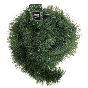 93-549 Γιρλάντα Πράσινη Tinsel ø:9cm Y:2m , Χριστουγεννιάτικα