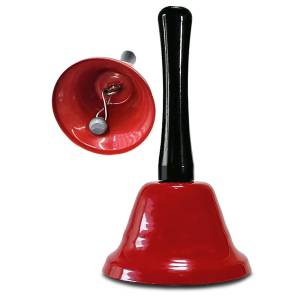 96-781 Κουδούνι Χειρός Μεταλλικό 12x6,5cm , Χριστουγεννιάτικα