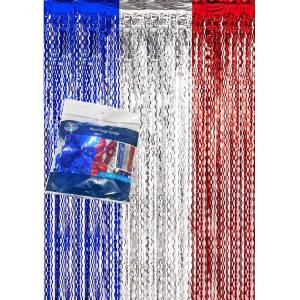 96-951 Κουρτίνα Διακόσμησης Party Foil Τρίχρωμη 2x1m , Ψιλικά